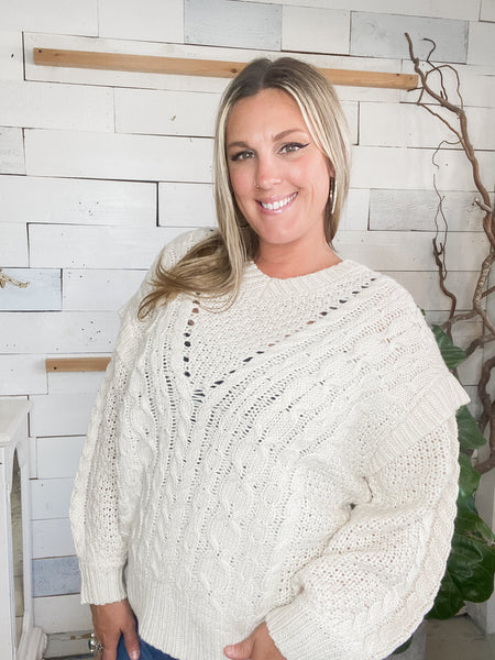 Cream Cozy Sweater