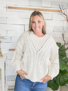 Cream Cozy Sweater