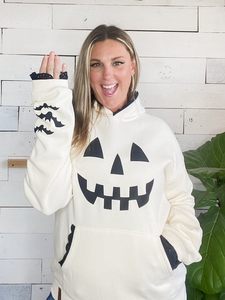 Ampersand Ave Hey Pumpkin Comfort Zone Hoodie