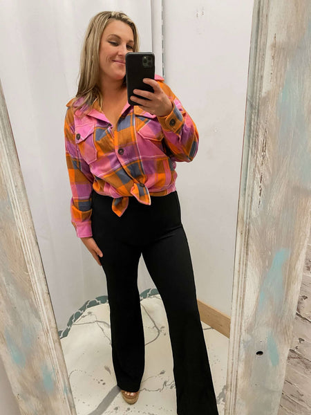 Black Out Friday Pintuck Leggings