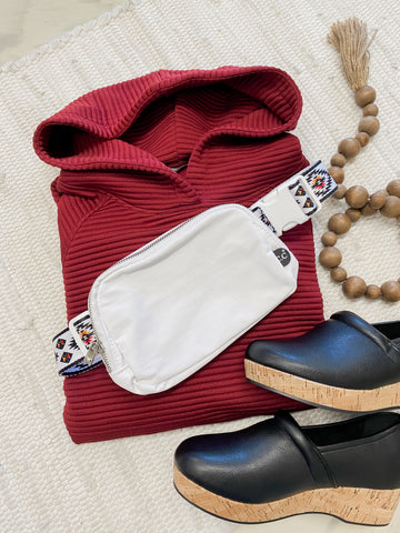 White Belt Bag