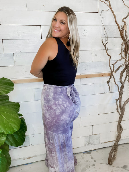 Tiered Tie Dye Pants