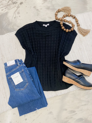 Michelle Mae Kelly Top in Black