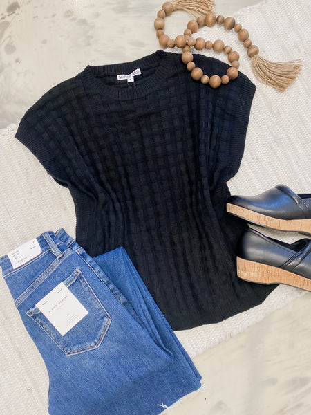 Michelle Mae Kelly Top in Black