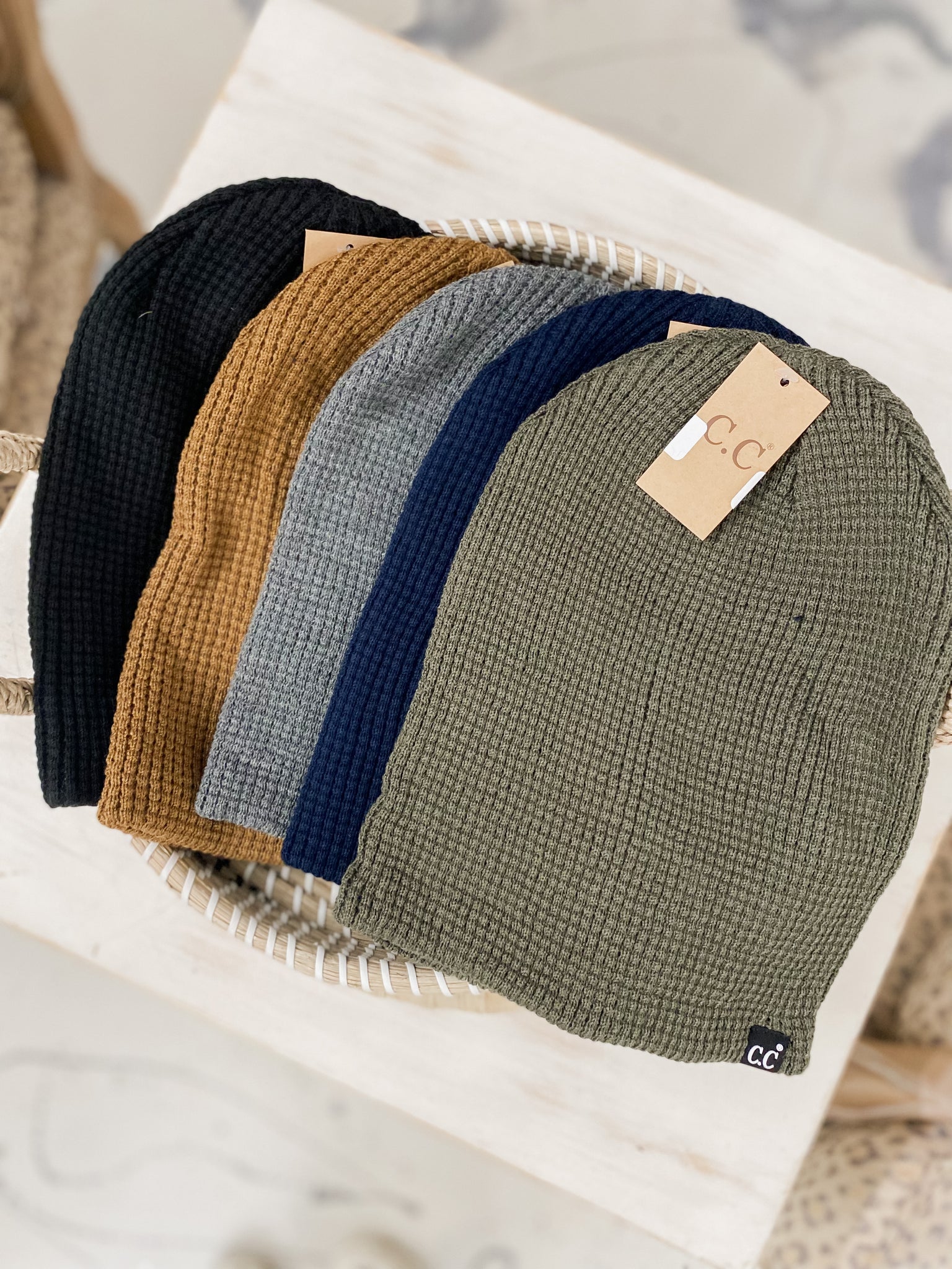 CC Waffle Knit Beanie