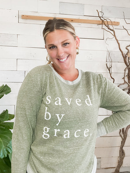 Saved by Grace French Terry