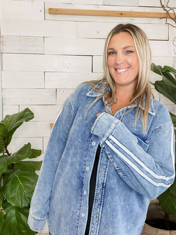 Washed Denim Jacket
