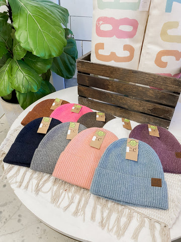 CC Beanie Soft Ribbed