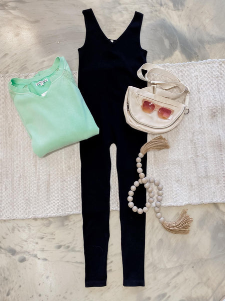 Seamless Ribbed Bodysuit