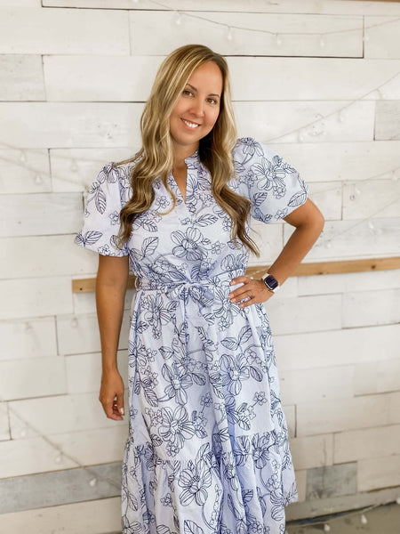 Blue Hues Dress