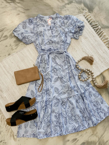 Blue Hues Dress