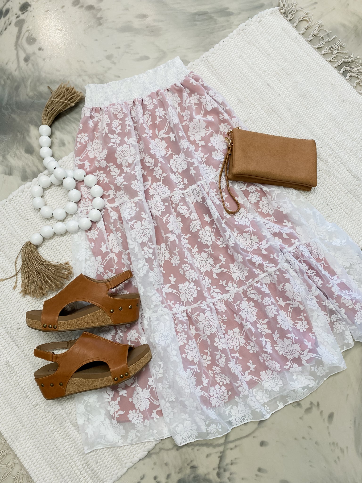 Swinging Sassy Frass Maxi Skirt