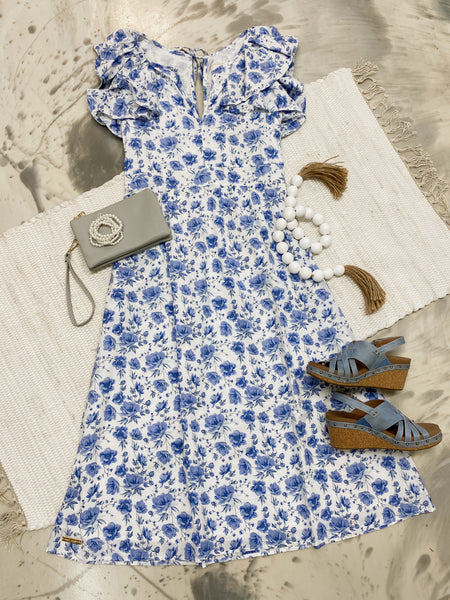 Simply Southern Ruffle Blue Buds