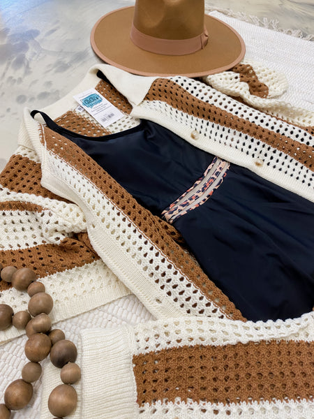 Vacay Vibes Set in Brown