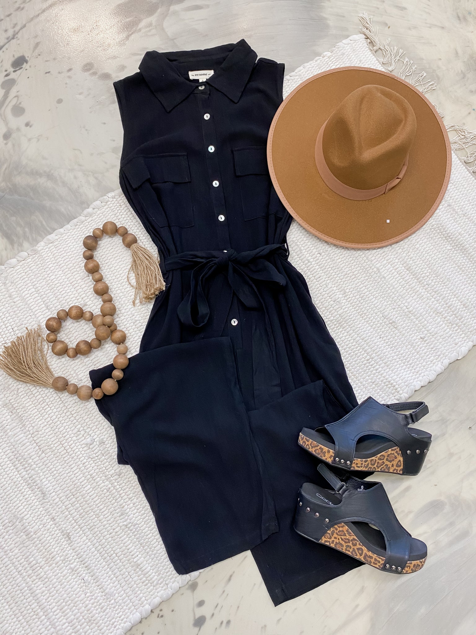 Bethany Black Jumpsuit