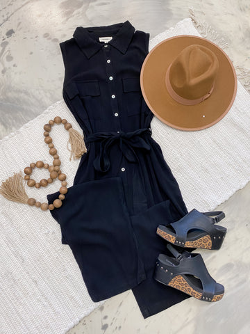 Bethany Black Jumpsuit