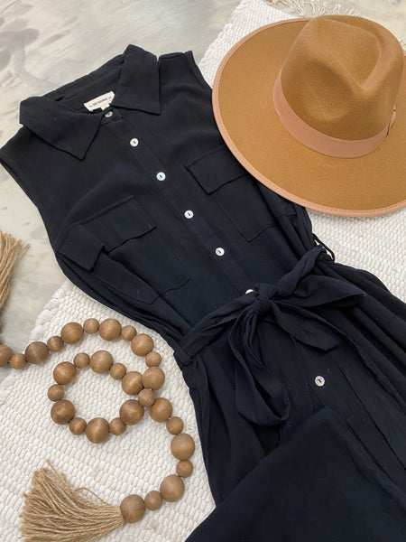 Bethany Black Jumpsuit