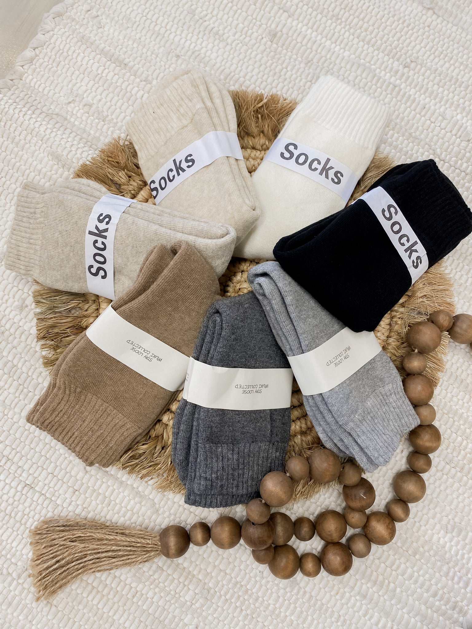 Thermal Fleece Lined Crew Socks