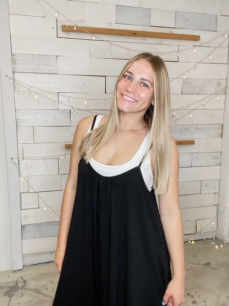 It's Your Favorite Romper in Black