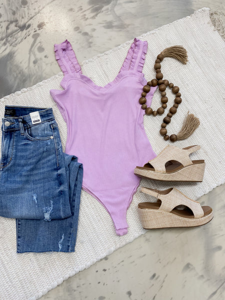 Keep in Ruffle Bodysuit