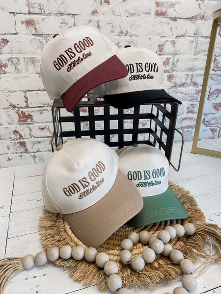 Embroidered Trucker Hat