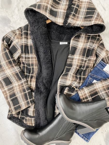 Sure is Sherpa Jacket Black