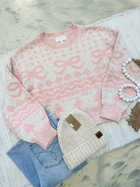 Simply Southern Felicity Bow Sweater