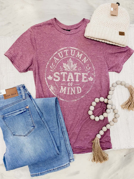 Autumn State of Mind Maroon