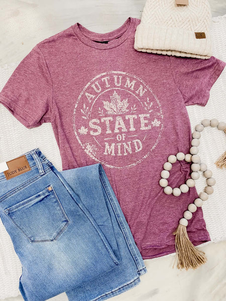Autumn State of Mind Maroon