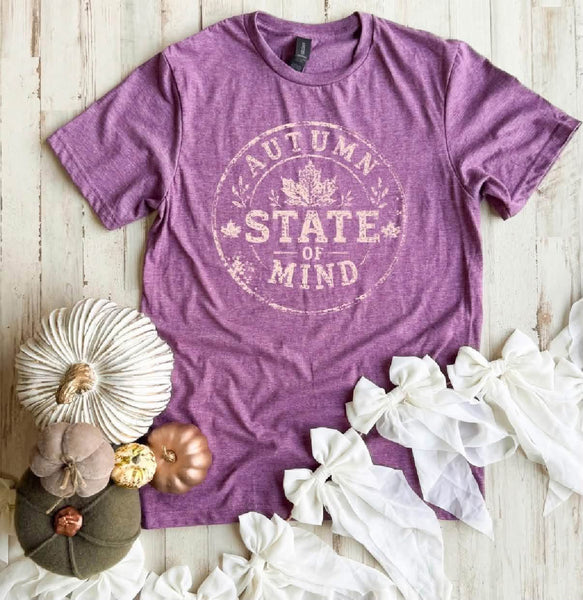 Autumn State of Mind Maroon