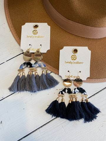 SS Tassel Earrings