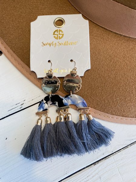 SS Tassel Earrings