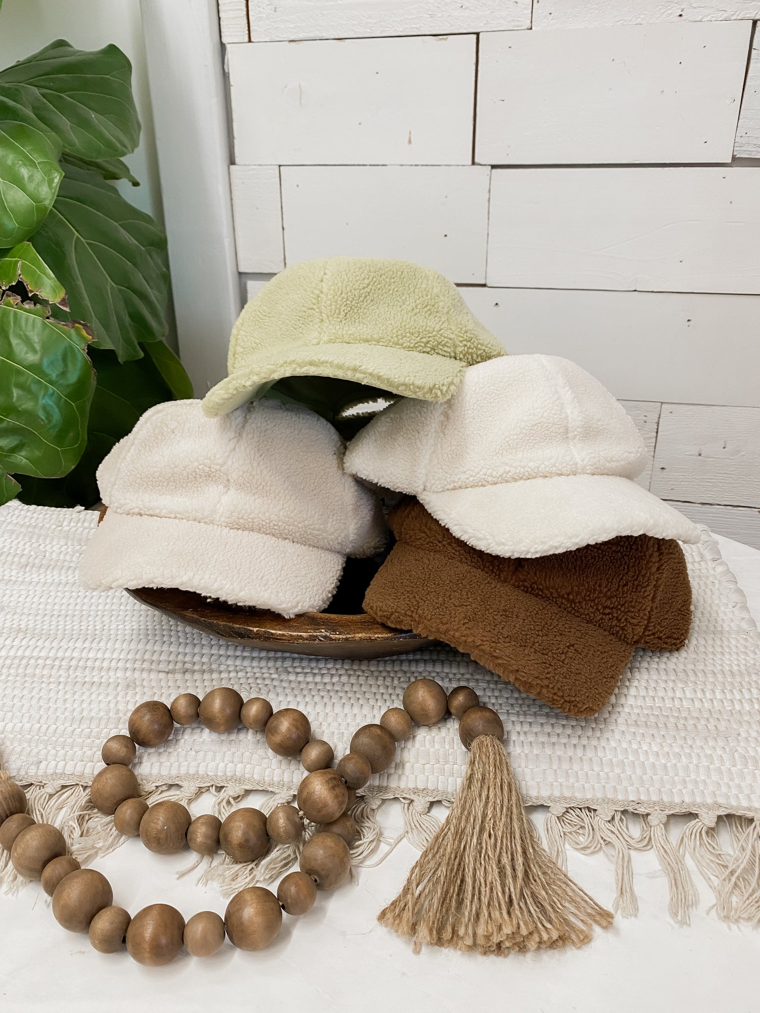 C.C. Solid Sherpa Ball Cap