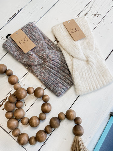 CC Soft Ribbed Head Wrap