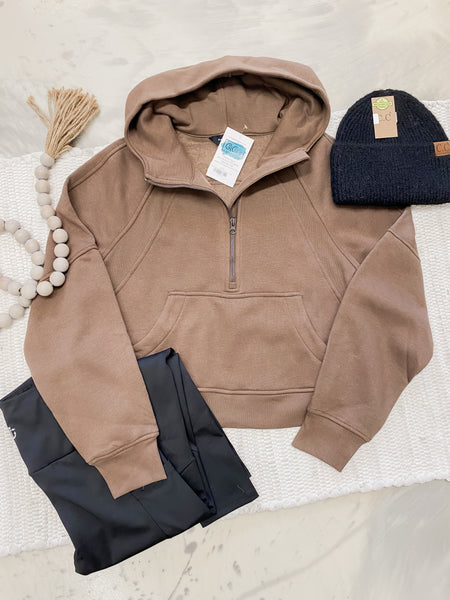 Rae Mode French Terry Quarter Zip