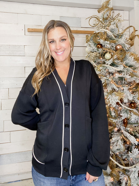 Modal Scuba Cardigan