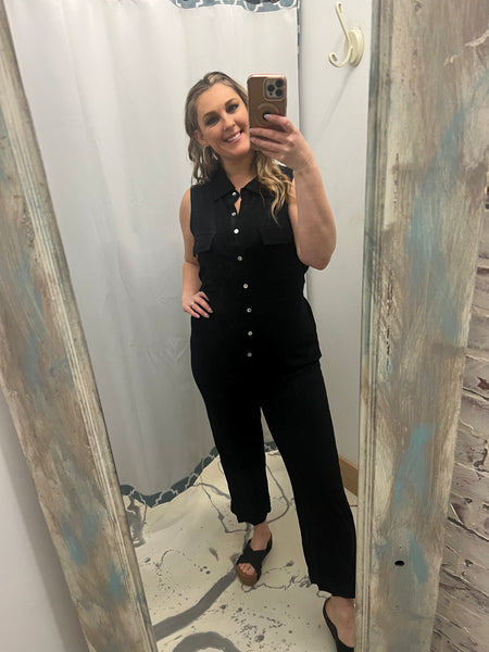 Bethany Black Jumpsuit