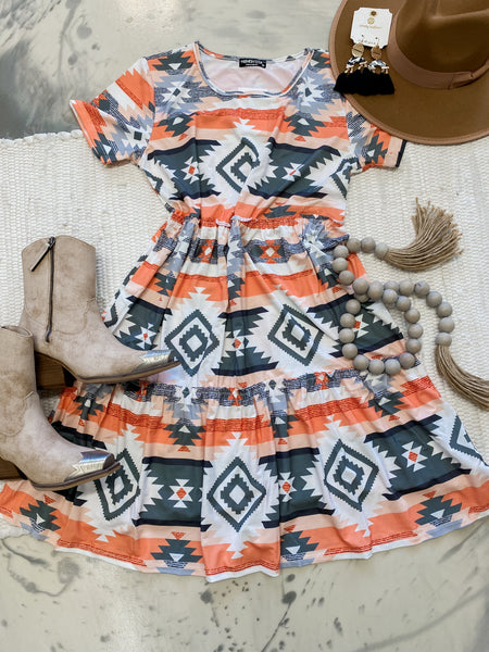 Aztec Bulgari Dress