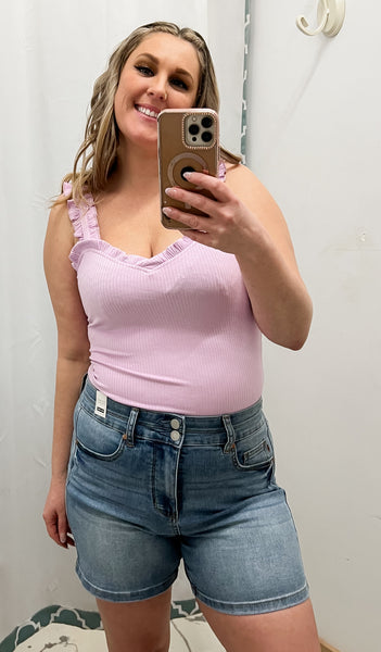 Keep in Ruffle Bodysuit