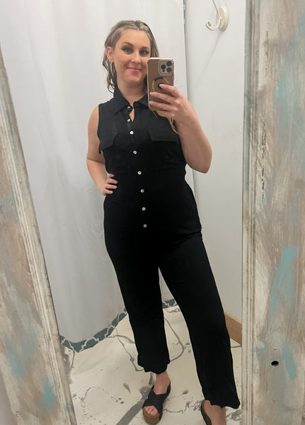 Bethany Black Jumpsuit