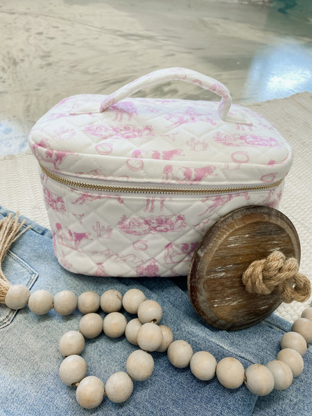 Cowgirl Cosmetic Bag