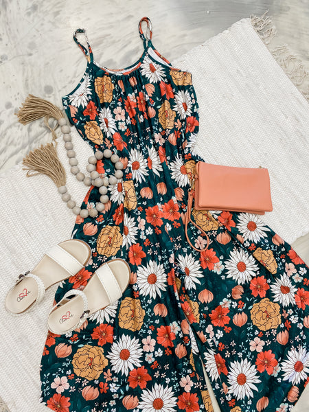 It's Your Favorite Romper in Green Boho