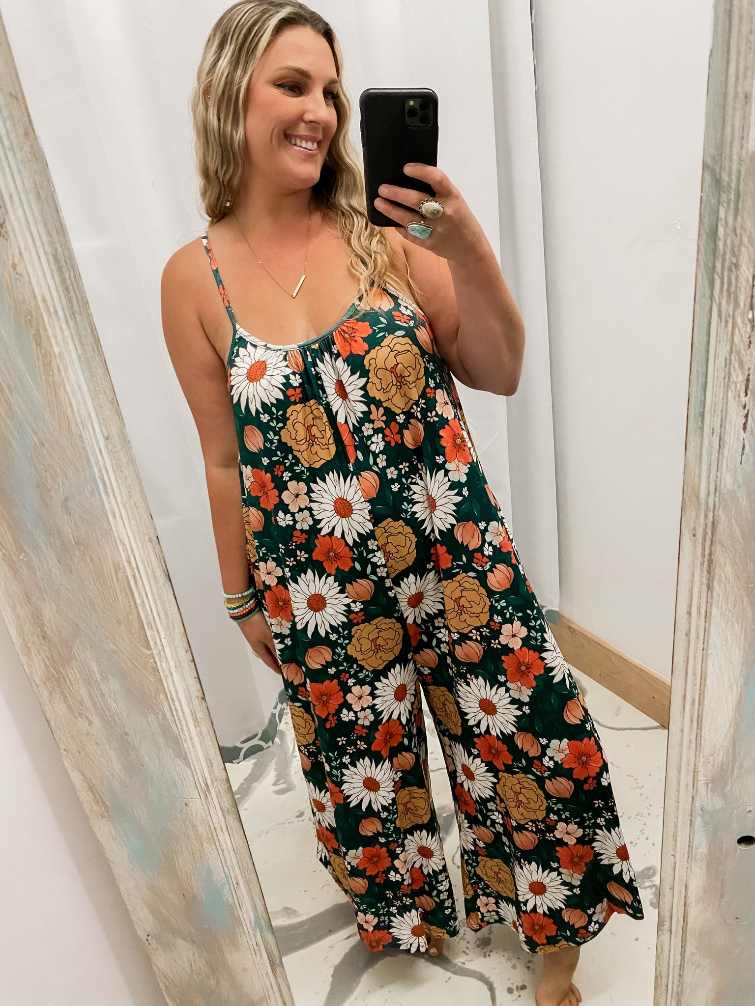 It's Your Favorite Romper in Green Boho