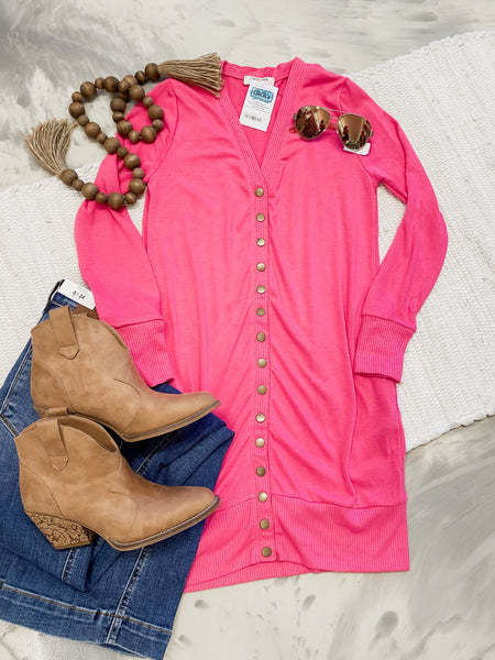 Basic Button Cardigan STEAL