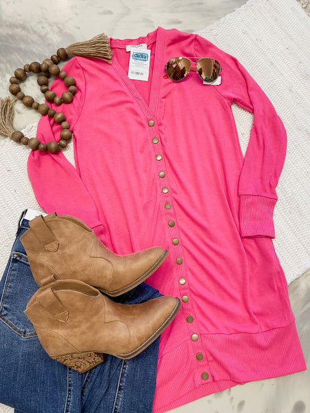 Basic Button Cardigan STEAL
