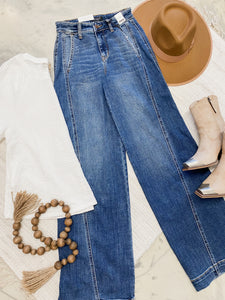 Judy Blue HW Trouser Wide Leg