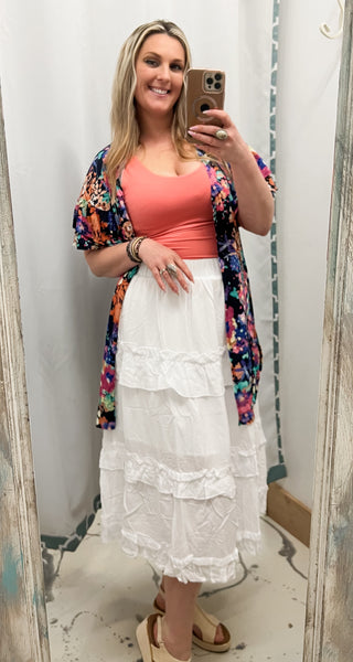 Right There Ruffle Skirt