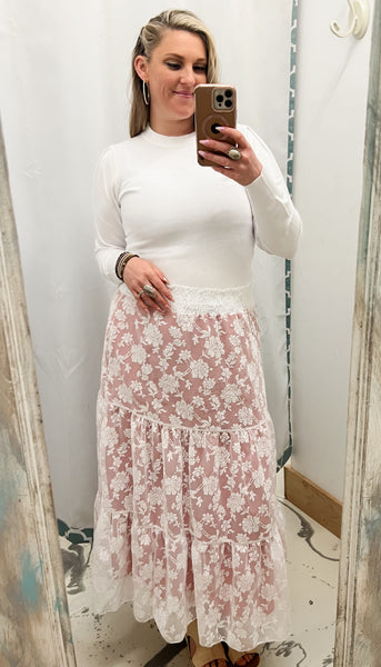 Swinging Sassy Frass Maxi Skirt