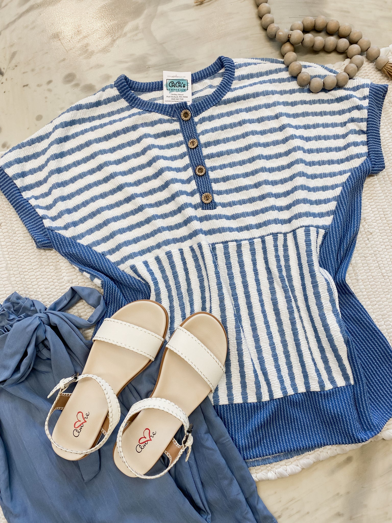 Charleston Chambray Stripes