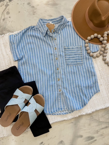 Chambray Button Down